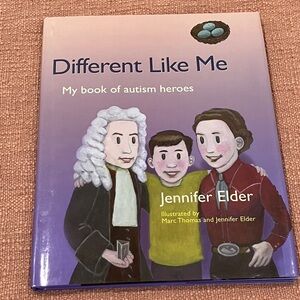 Different Like Me: My Book of Autism Heroes by Jennifer Elder - hardcover Cover